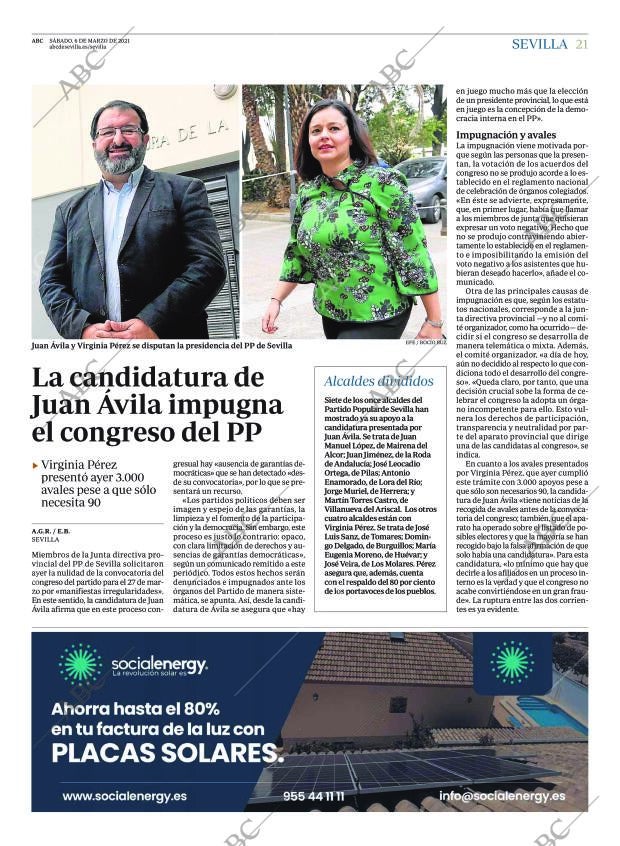 ABC SEVILLA 06-03-2021 página 21