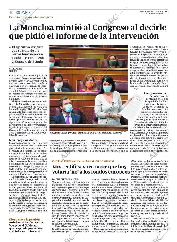 ABC SEVILLA 06-03-2021 página 40