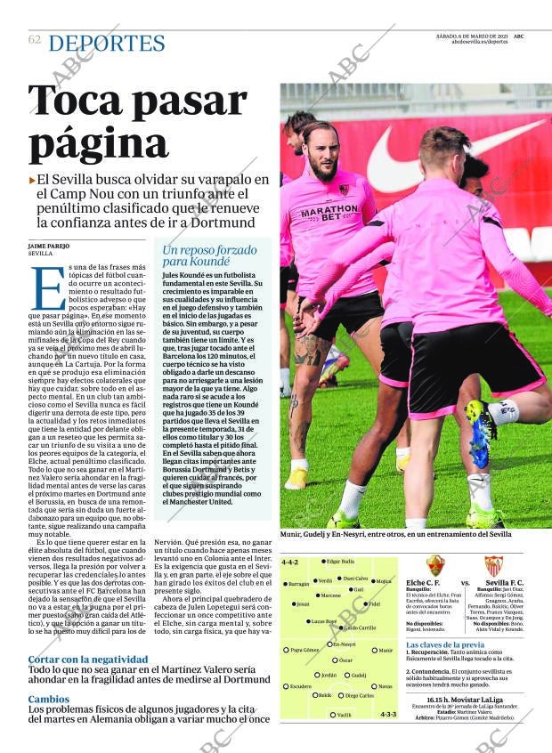 ABC SEVILLA 06-03-2021 página 62