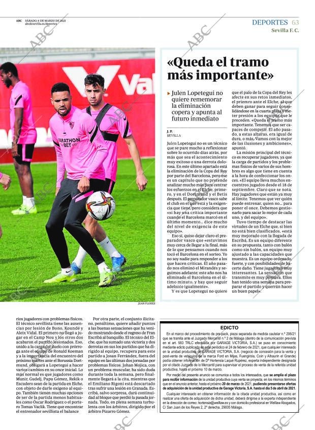 ABC SEVILLA 06-03-2021 página 63