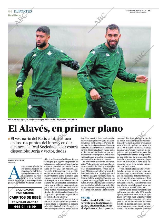 ABC SEVILLA 06-03-2021 página 64