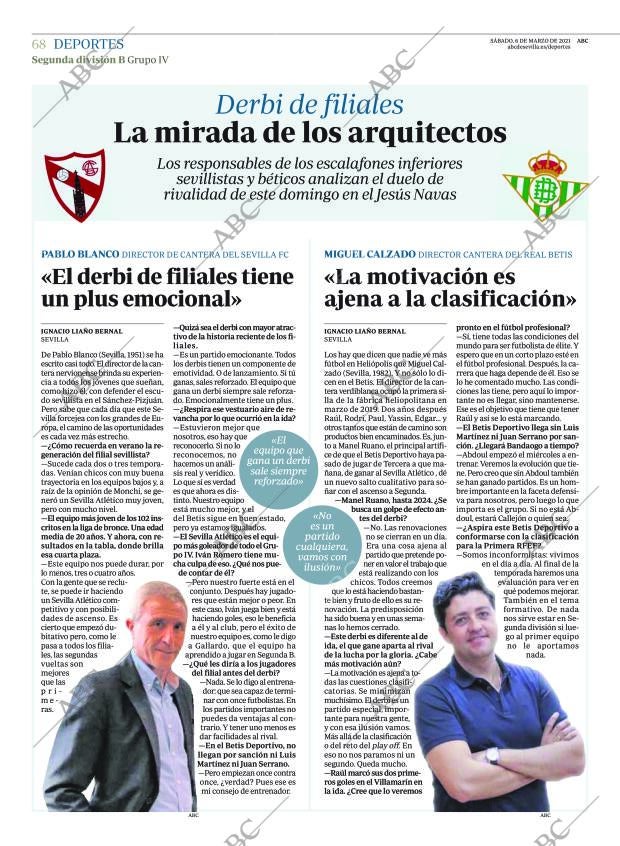 ABC SEVILLA 06-03-2021 página 68