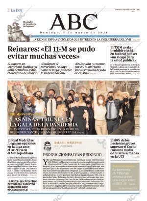 ABC MADRID 07-03-2021 página 2