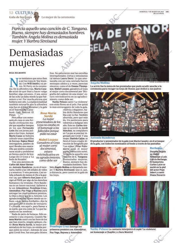 ABC MADRID 07-03-2021 página 52