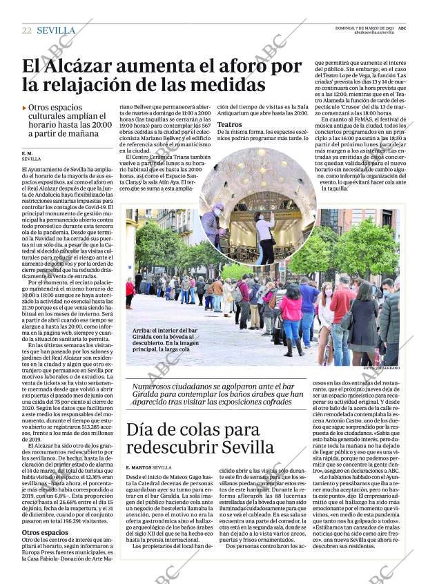 ABC SEVILLA 07-03-2021 página 22