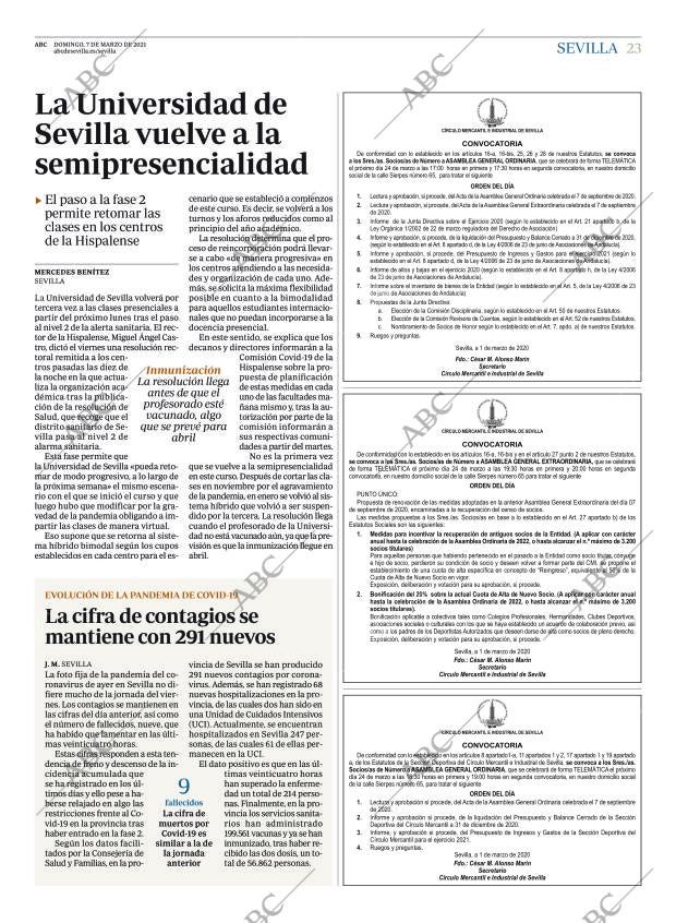 ABC SEVILLA 07-03-2021 página 23