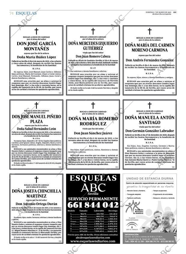 ABC SEVILLA 07-03-2021 página 74