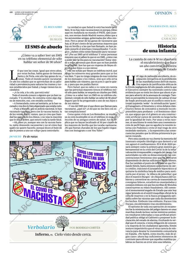 ABC SEVILLA 08-03-2021 página 5