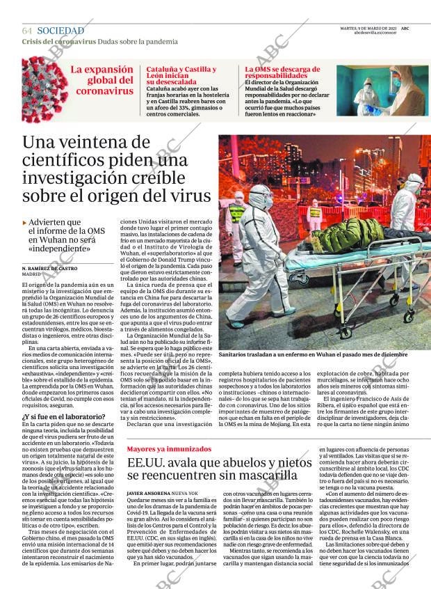 ABC SEVILLA 09-03-2021 página 64