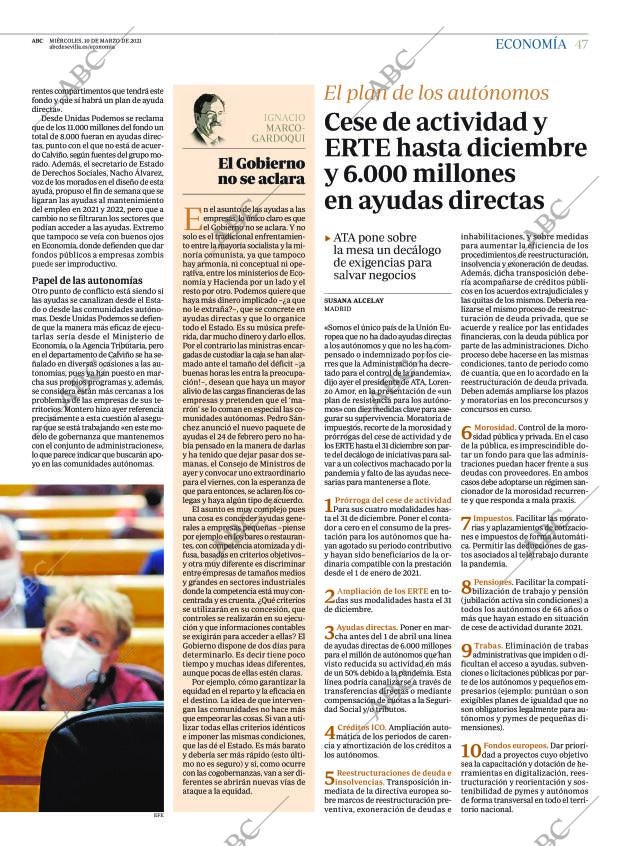 ABC SEVILLA 10-03-2021 página 47