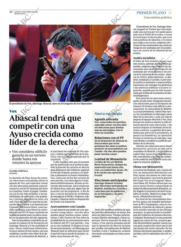 ABC SEVILLA 11-03-2021 página 31
