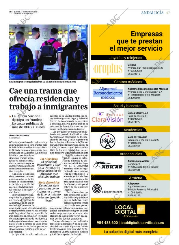 ABC SEVILLA 11-03-2021 página 47