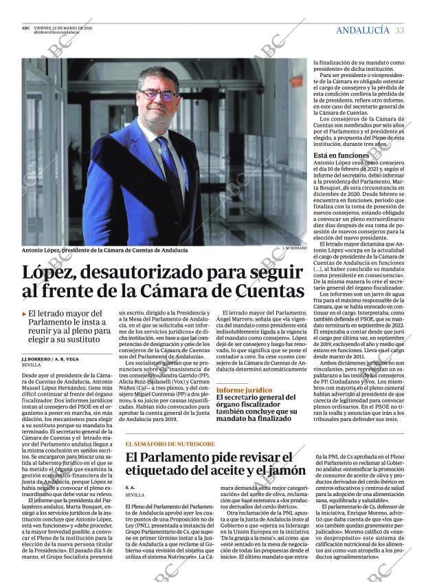 ABC SEVILLA 12-03-2021 página 33