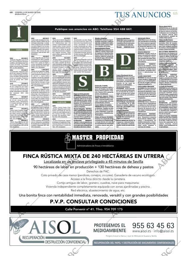 ABC SEVILLA 12-03-2021 página 65