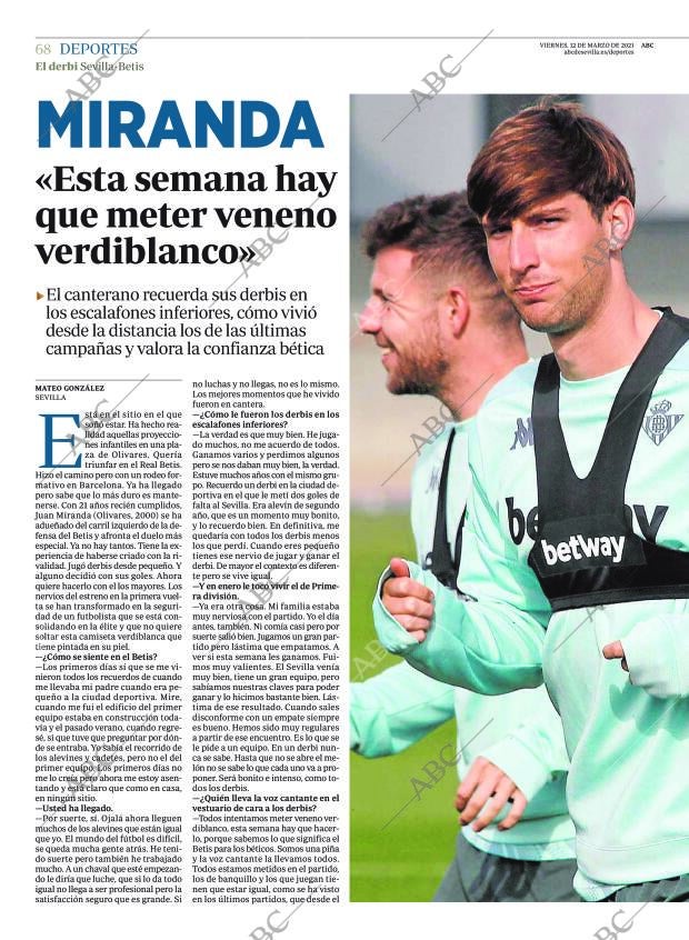 ABC SEVILLA 12-03-2021 página 68