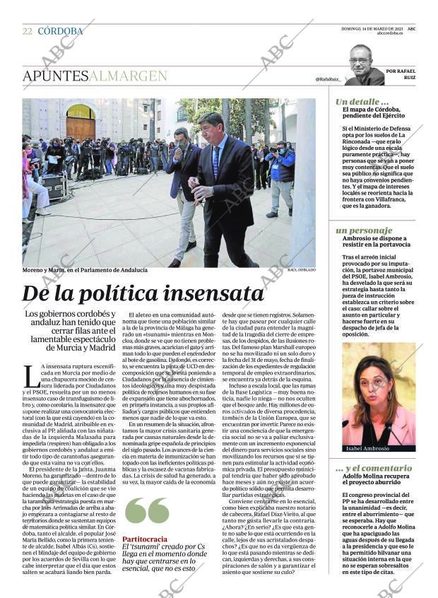 ABC CORDOBA 14-03-2021 página 22