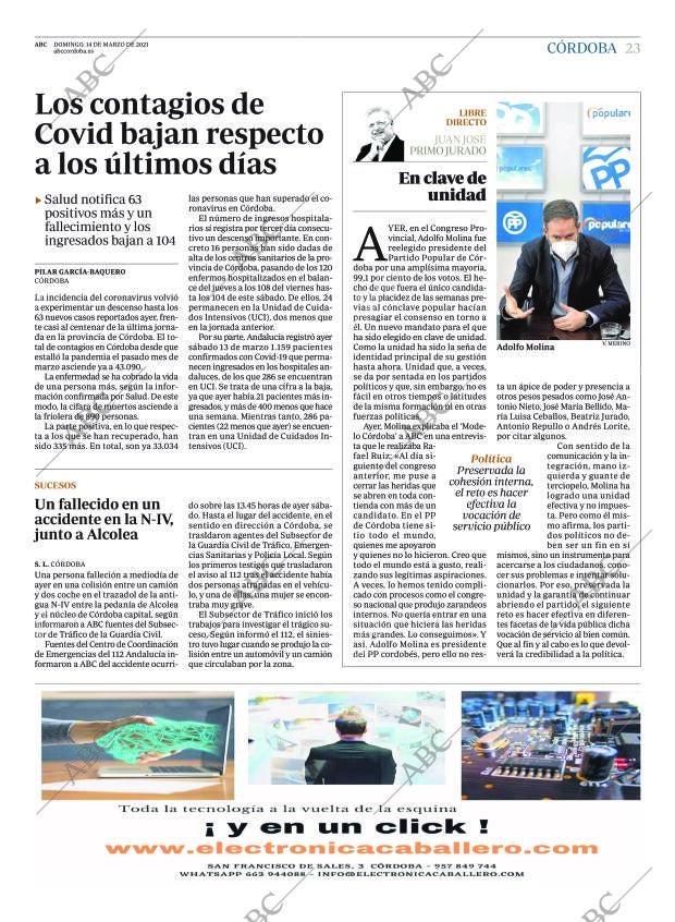 ABC CORDOBA 14-03-2021 página 23