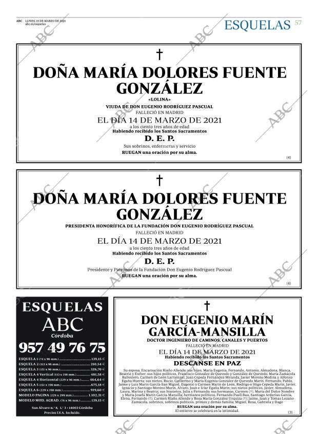 ABC CORDOBA 15-03-2021 página 57