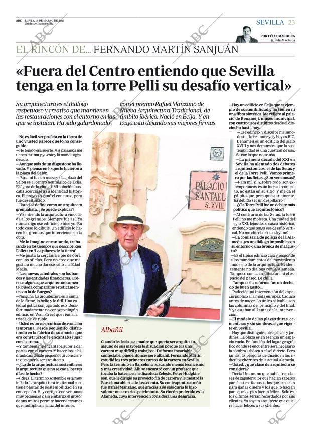 ABC SEVILLA 15-03-2021 página 23