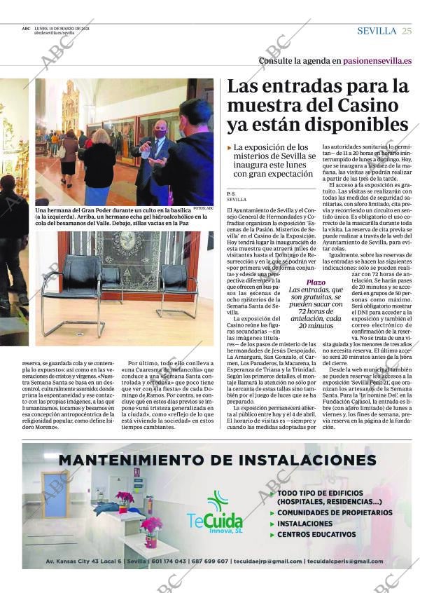 ABC SEVILLA 15-03-2021 página 25