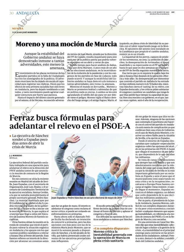 ABC SEVILLA 15-03-2021 página 30