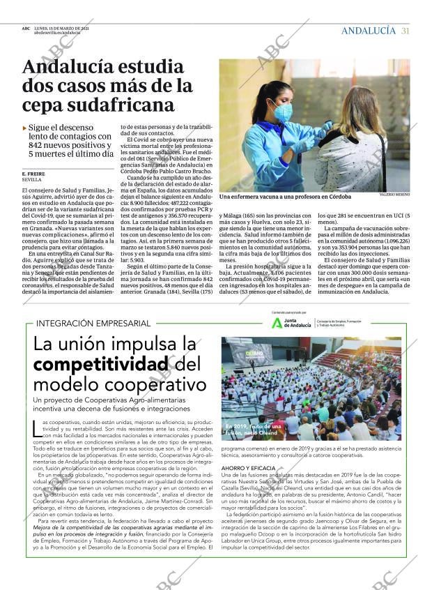 ABC SEVILLA 15-03-2021 página 31