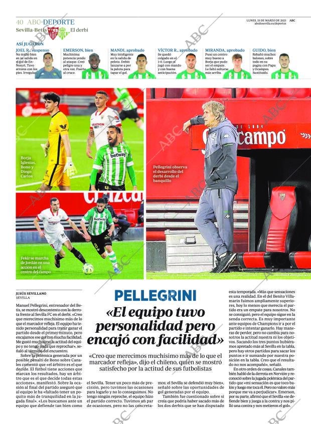 ABC SEVILLA 15-03-2021 página 40