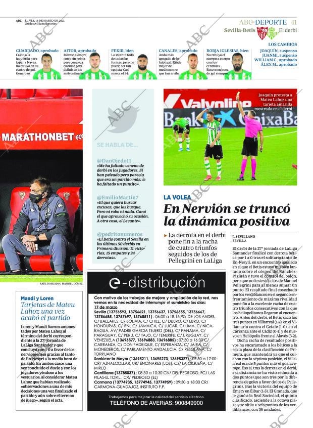 ABC SEVILLA 15-03-2021 página 41