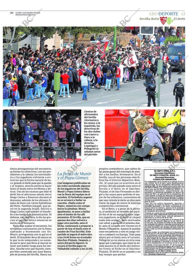 ABC SEVILLA 15-03-2021 página 43