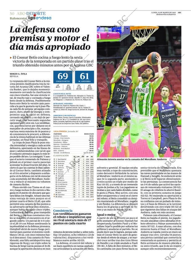 ABC SEVILLA 15-03-2021 página 50