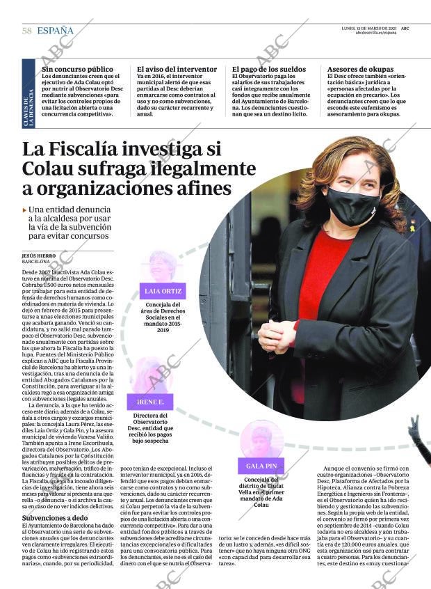 ABC SEVILLA 15-03-2021 página 58