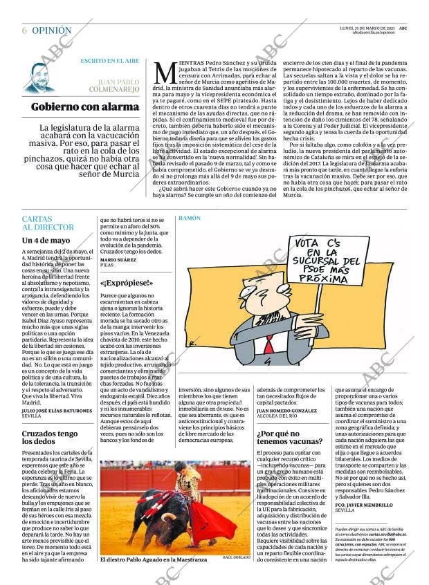 ABC SEVILLA 15-03-2021 página 6
