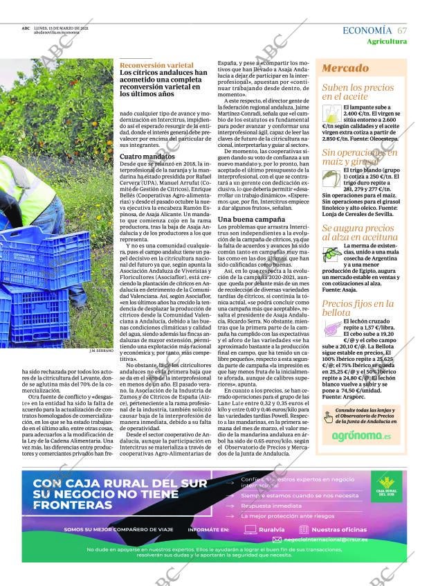 ABC SEVILLA 15-03-2021 página 67