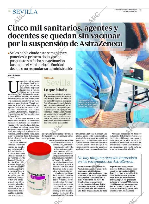 ABC SEVILLA 17-03-2021 página 16