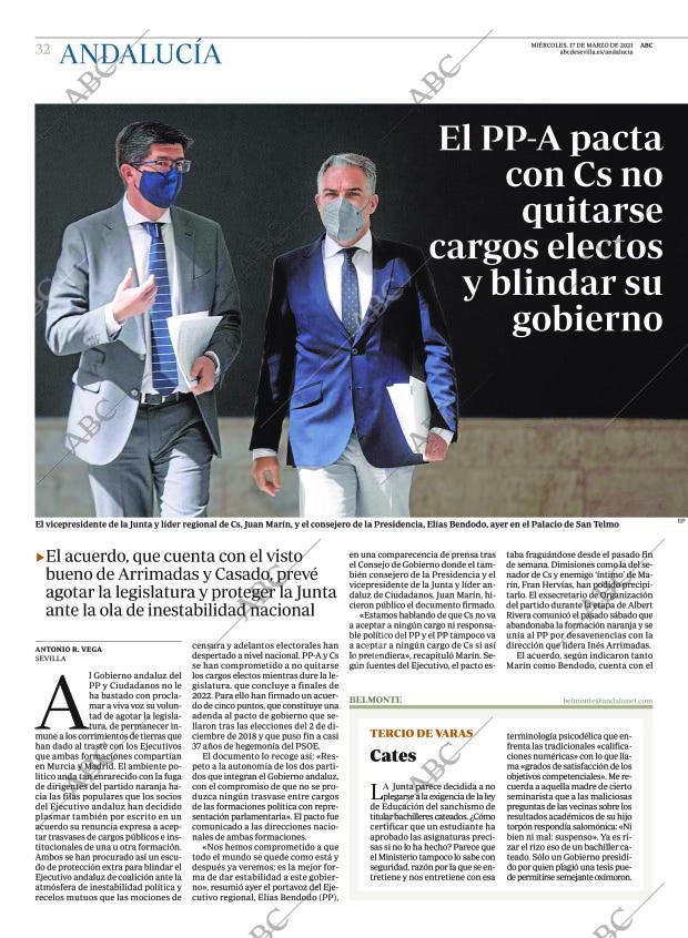 ABC SEVILLA 17-03-2021 página 32
