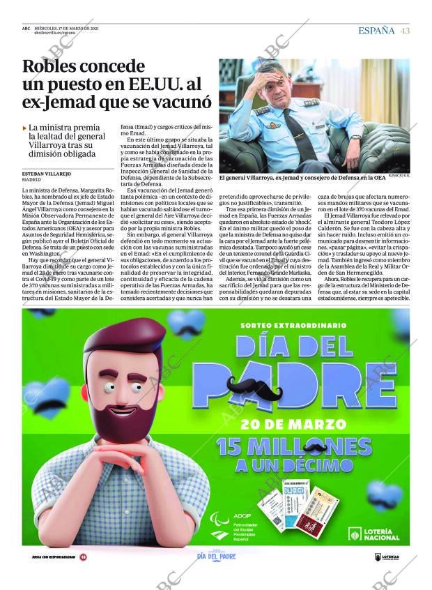 ABC SEVILLA 17-03-2021 página 43