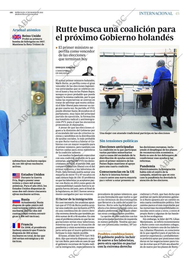 ABC SEVILLA 17-03-2021 página 45