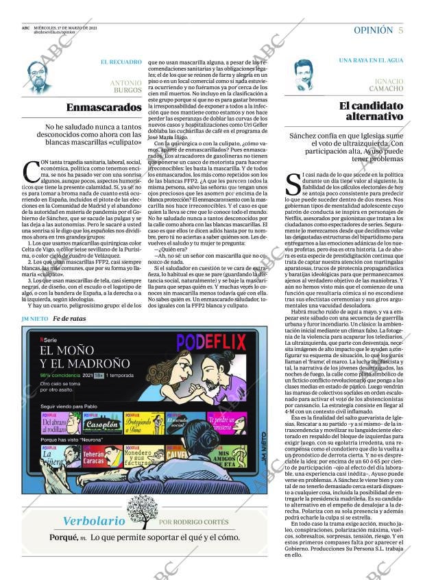 ABC SEVILLA 17-03-2021 página 5