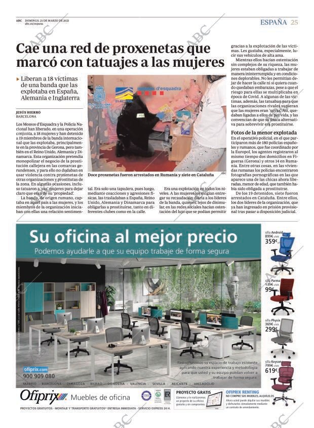 ABC MADRID 21-03-2021 página 25