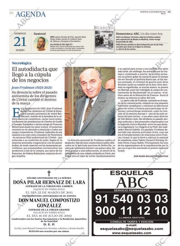 ABC MADRID 21-03-2021 página 56