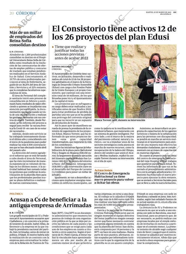 ABC CORDOBA 23-03-2021 página 20