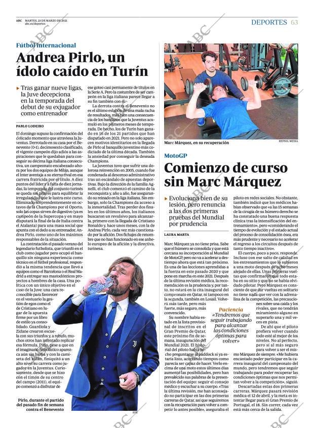 ABC CORDOBA 23-03-2021 página 63