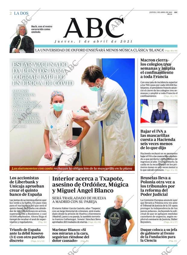 ABC MADRID 01-04-2021 página 2