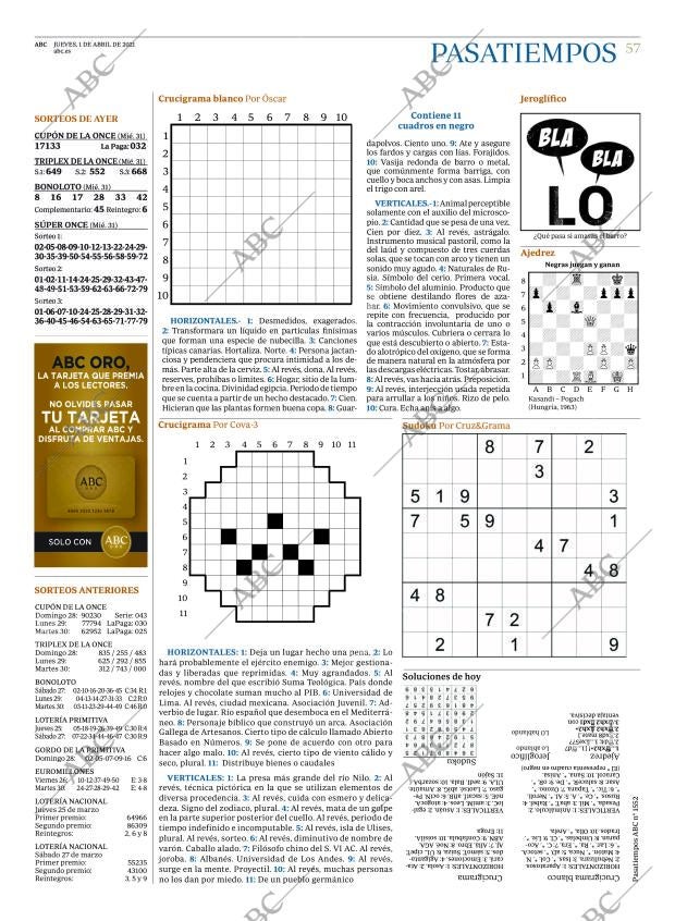 ABC MADRID 01-04-2021 página 57