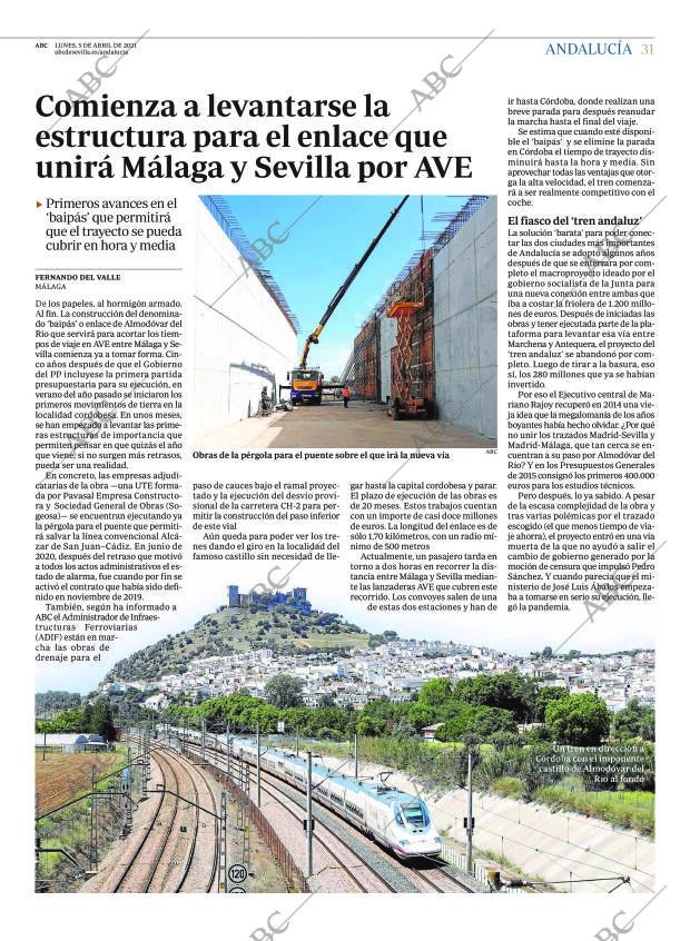 ABC SEVILLA 05-04-2021 página 31