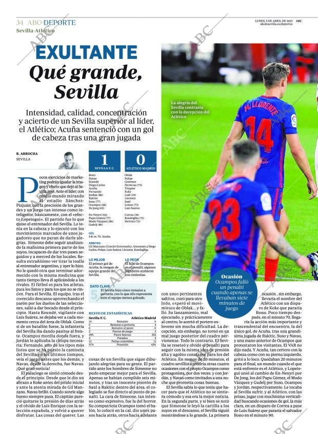 ABC SEVILLA 05-04-2021 página 34