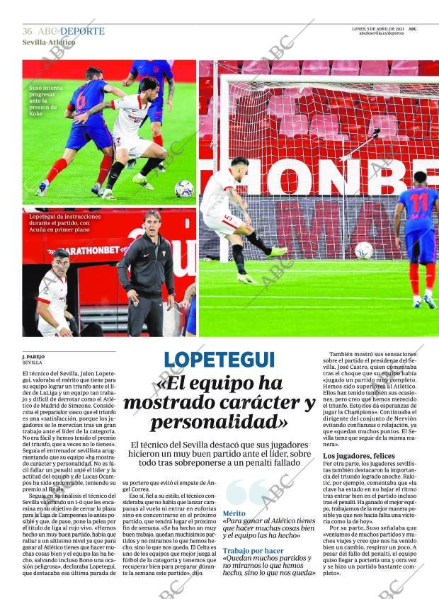 ABC SEVILLA 05-04-2021 página 36