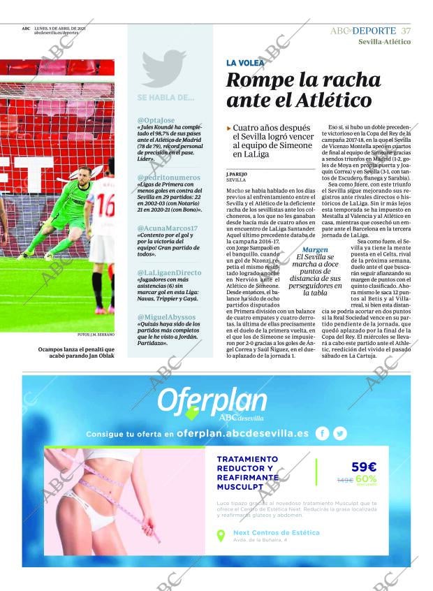 ABC SEVILLA 05-04-2021 página 37