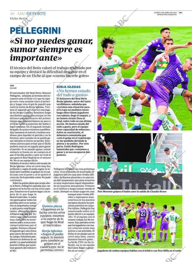 ABC SEVILLA 05-04-2021 página 40