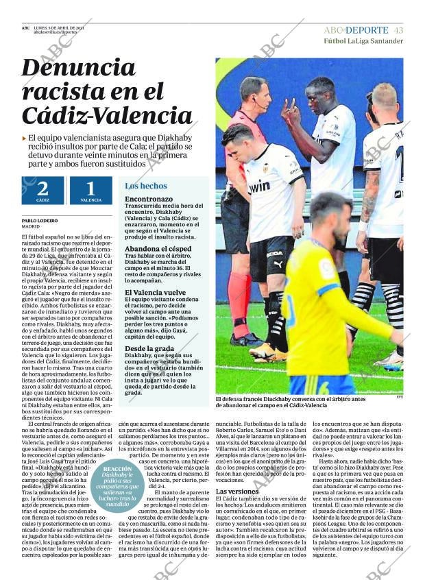 ABC SEVILLA 05-04-2021 página 43